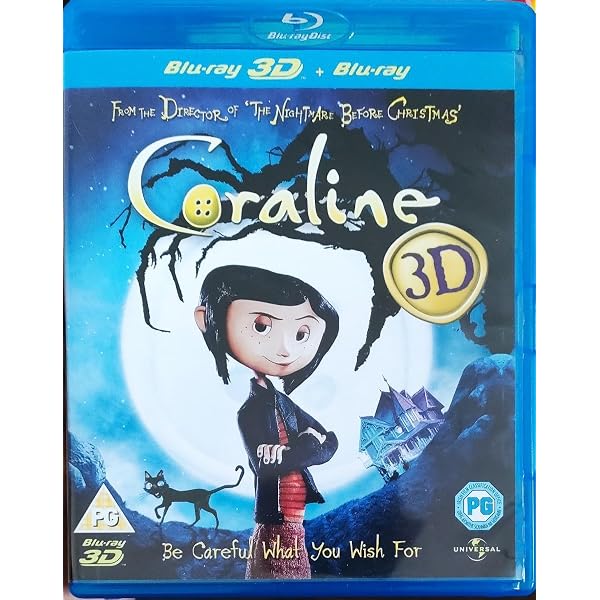 Amazon.co.jp: コララインとボタンの魔女 [Blu-ray] : ダコタ